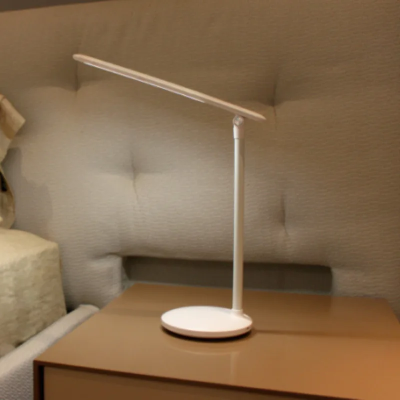 

Small Glutinous Rice LED Desk Lamp Double Color Temperature Creative Students Eye Protection Rechargeable Folding Reading Light