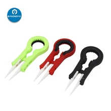 PHONEFIX керамический промышленный Пинцет для атомайзер для электронных сигарет DIY ручной инструмент керамические щипцы тепло устойчивый пинцет