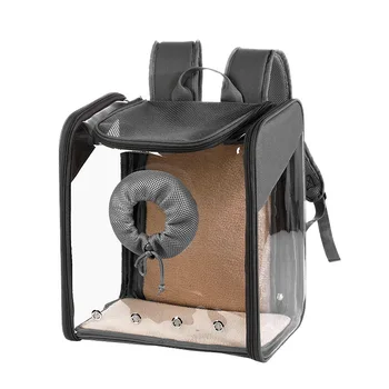 

High quality window transport carrying breathable travel bag bubble astronaut pet dog space capsule cat carrier backpack
