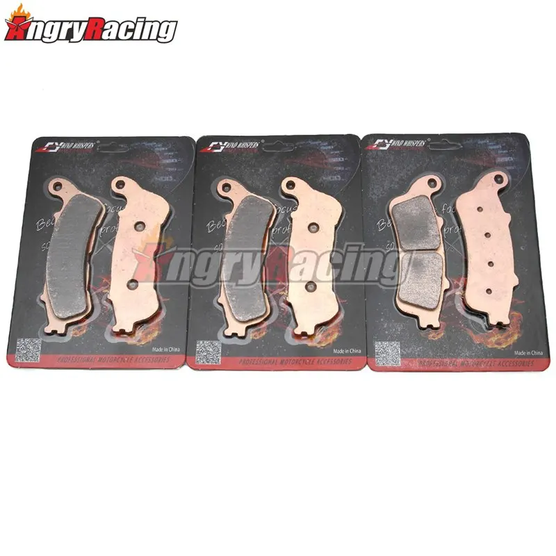 Copper sintering Front Rear Brake Pads For Honda NT 700 V Deauville