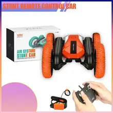 2.4G GD99 Rc Stunt Auto Afstandsbediening Machine Op Controle Gebaar Sensing Rijden Stunt Buggy Led Licht Muziek Speelgoed nieuwe Jaar Geschenken