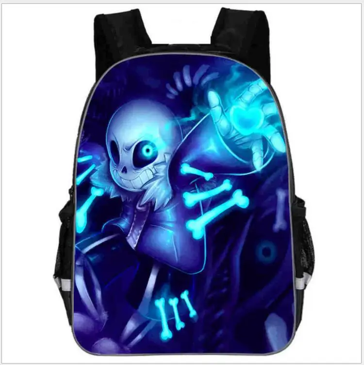 as pictures Undertale рюкзак для мальчиков школьные сумки мультфильм Back Pack рюкзаки с сюжетами игр модные книжные сумки для детей детский сад Mochilas - Цвет: as pictures
