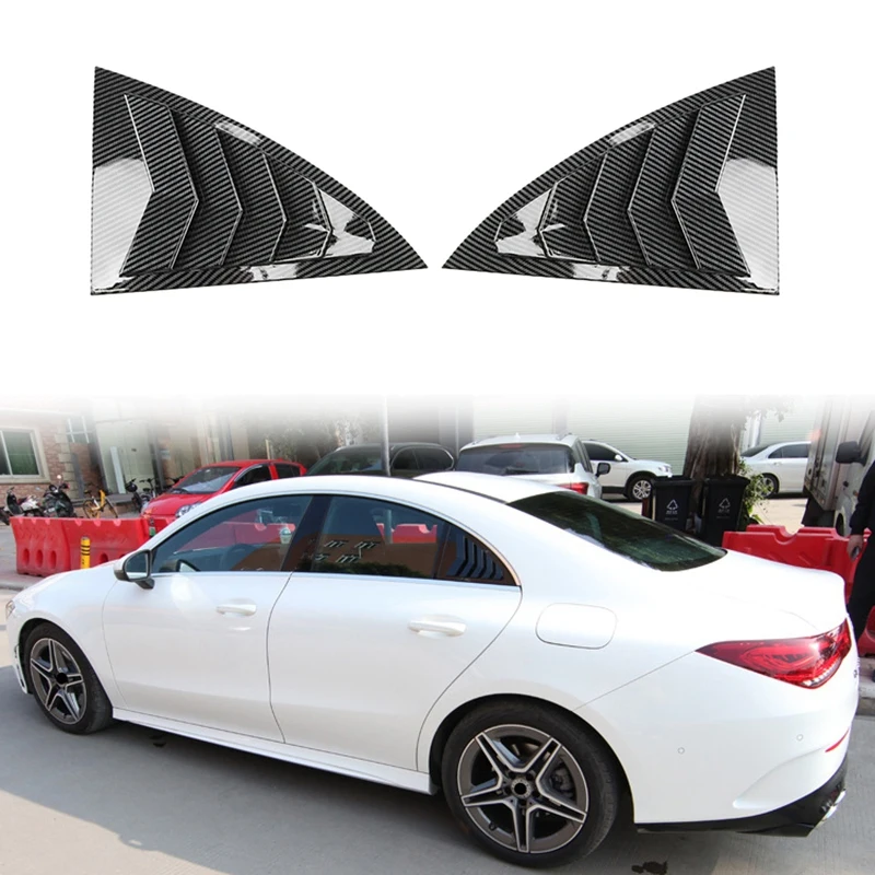 Rear Window Louver Shutter Cover Trim for Benz CLA C118 W118 CLA200 CLA45 2020 2021 Side Vent | Автомобили и мотоциклы