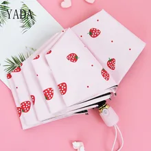Best Offers YADA Luxury Cartoon Fruit Strawberry Umbrella Clear Folding Automatic Umbrellas For Children Women UV Rain NEW Umbrella YD200043 Best Offers YADA Luxury Cartoon Fruit Strawberry Umbrella Clear Folding Automatic Umbrellas For Children Women UV Rain NEW Umbrella YD200043