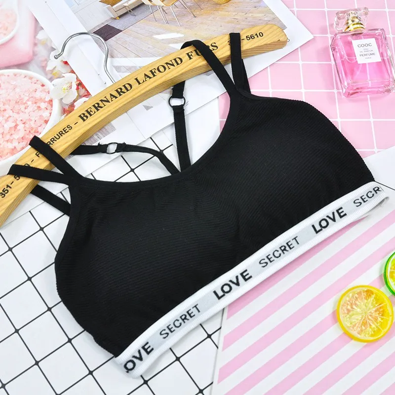 

Z Tube Top Women Sexy Letter Print No Trace Without Steel Ring Bra Sling Lace Comfort Bra Underwear Bandeau Top Wrap Top x