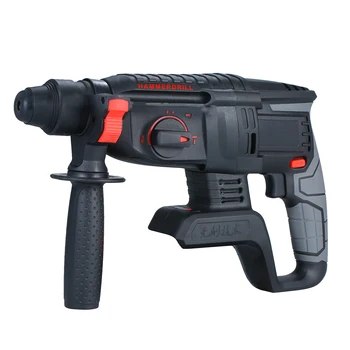 

21V Brushless Heavy Duty 4 Function Rotary Hammer Drill 1 Inch SDS-plus Adjustabl Grip 980 RPM Cordless Drill Demolition Kit