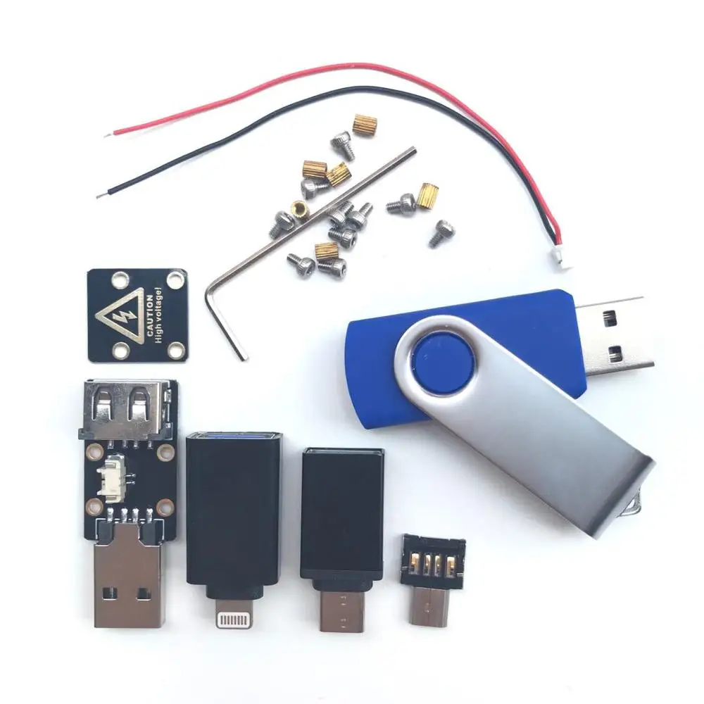 

USB killer V3.0 Engraved version U disk killer miniature high-voltage pulse generator usbkiller