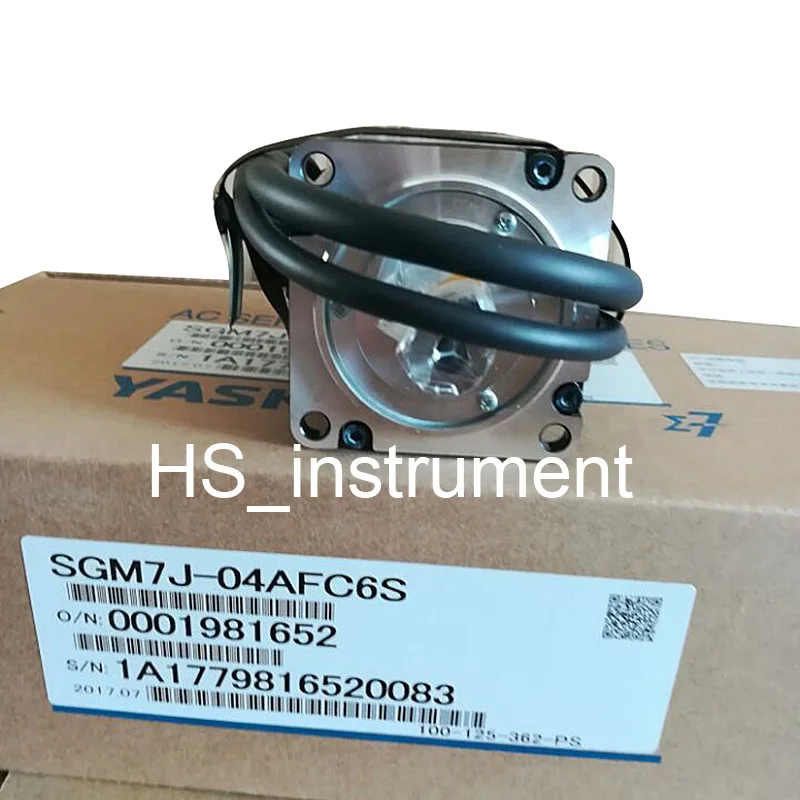 

Новый оригинальный Серводвигатель Yaskawaa SGM7J-04AFC6S 400W SGM7J 04AFC6S