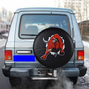 

Heavy-Duty PVC Leather Spare Wheel Tire Cover Case Pouch Protector Bag For Skoda Yeti Hummer H3 HX Suzuki Jimny Grand Vitara
