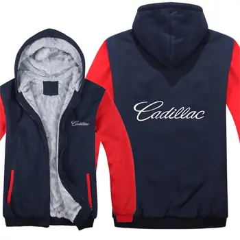 

Cadillac Hoodies Warmer Men Fashion Coat Pullover Wool Liner Jacket cadillac Sweatshirts Hoody HS-026