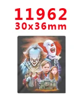 11962 30 шт мультяшный персонаж плоское украшение из смолы PR 11908 - Цвет: 11962