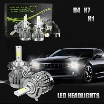 

KIT LUCI LED FARI LAMPADE H1 6000K 30W AUTO MOTO CAMION HEADLIGHT 6000 LUMEN DRL