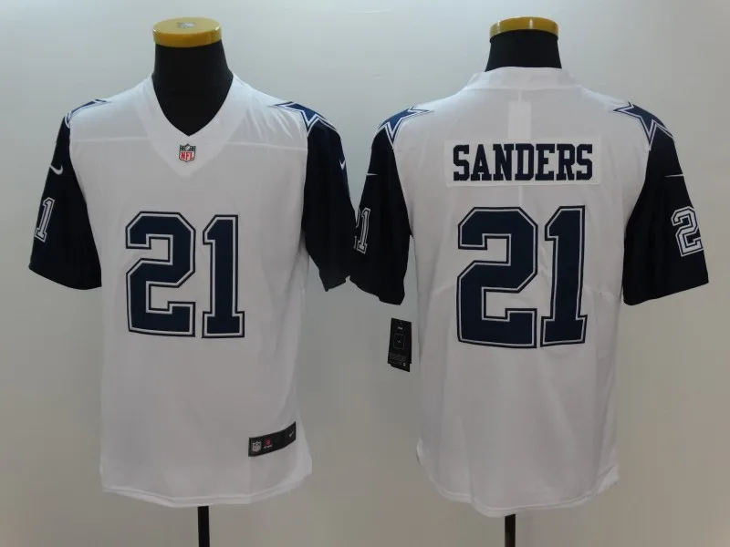 High quality,Dallas s Troy Aikman Tony Romo Roger Staubach Emmitt Smith Morris Claiborne for mens Jersey - Цвет: Лаванда