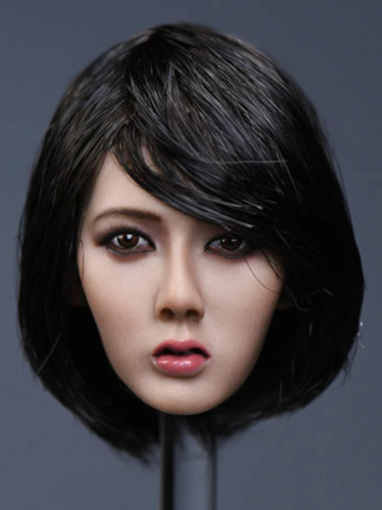 YMTOYS 1/6 Азия женская голова лепить резьба Модель подходит 1" женская фигура модель тела