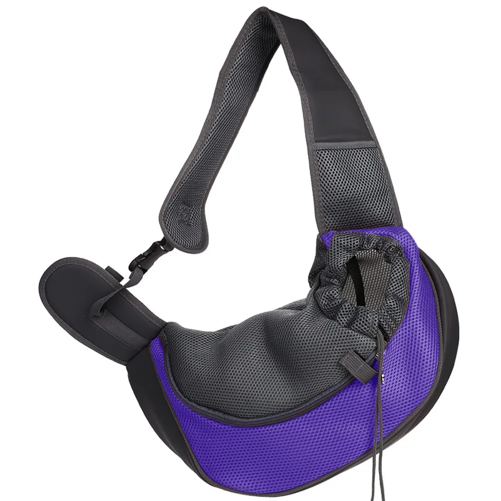 Pet Puppy Carrier Открытый Путешествия собака сумка сетка Оксфорд один комфорт Слинг Сумка Tote мешок S/L
