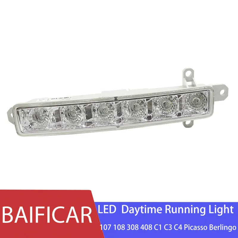 Baificar брендовый новый подлинный дневной ходовой светильник DRL 9812662280 для Peugeot 107 108