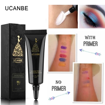 

UCANBE Base Eyeshadow Primer Cream Makeup Full Coverage Flaws Pore Concealer Long Lasting Anti-sweat Eye Shadow Foundation