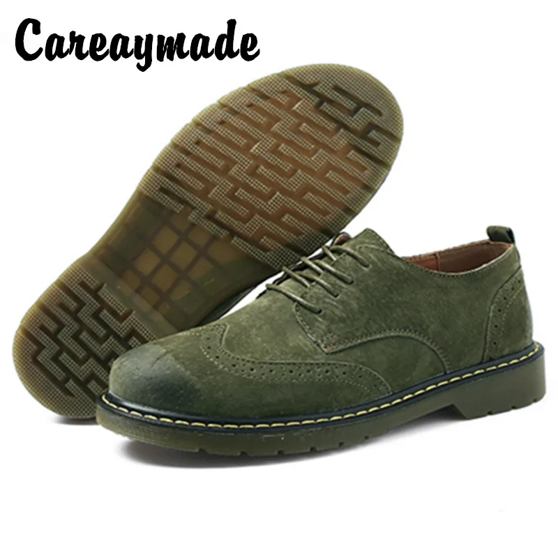 Careaymade Новые Модные низкие Туфли мартинсы однотонные с круглым носком удобные