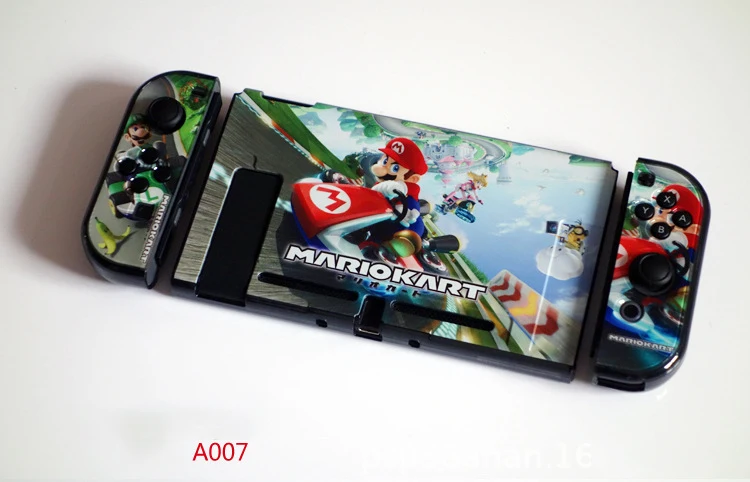 A007 Жесткий пластиковый чехол для nintendo switch для консоли nintendo Switch и контроллера Joy Con - Цвет: A007