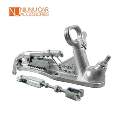 Coupleur d'attelage de moulage électrique pour remorque, 3500Kg 50mm avec pièces de niveau de frein, accessoires RV, composants de caravane de camping car 