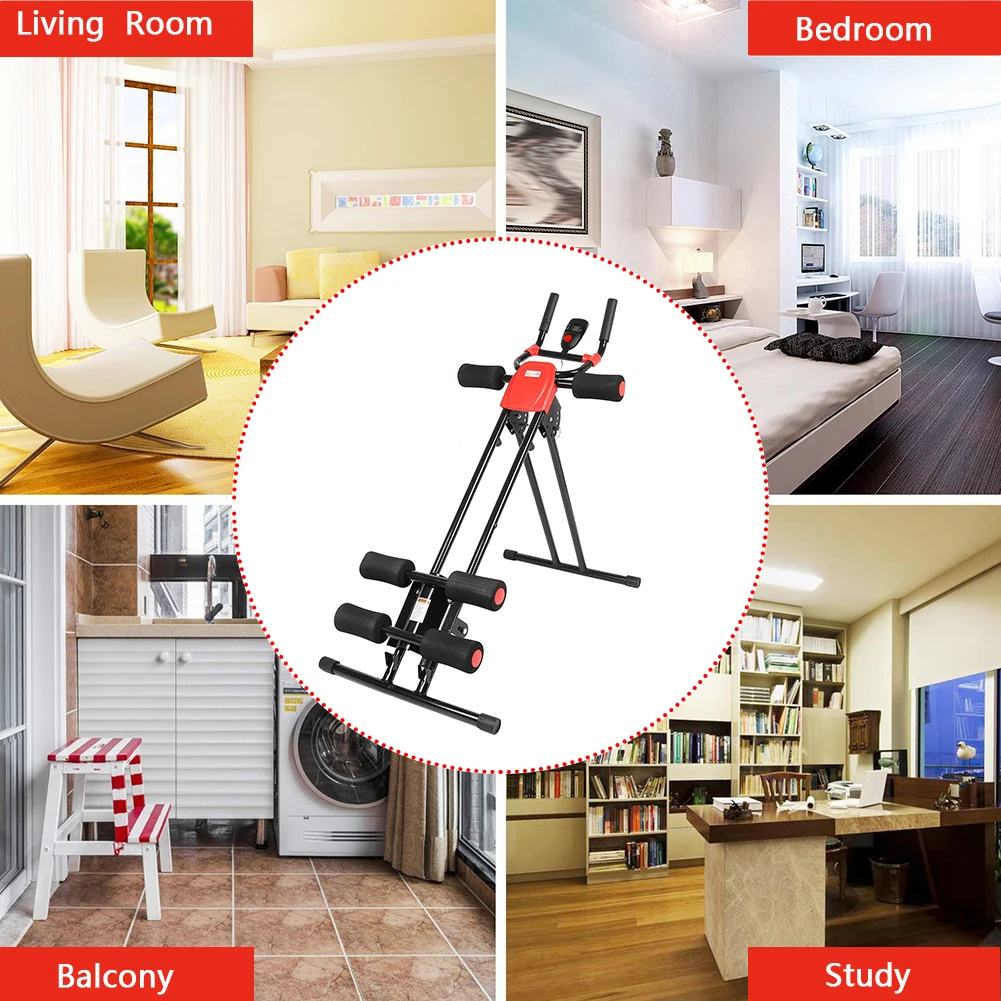 Universal Abdominal Benches Board Abdominal Glider Trainer Home Gym Exerciser Equiment Abdominal Roller Coaster HWC