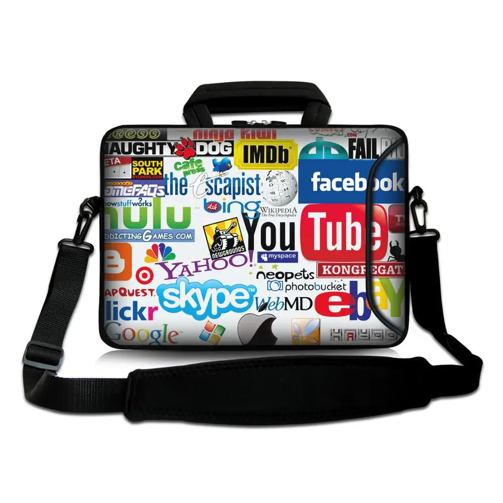 Fashion Laptop bag 10 11 12 13 14 15 15.6 17.3inch for ipad macbook air pro lenovo xiaomi shoulder bag Notebook accessories men