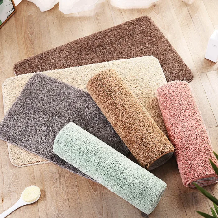 Indoor Doormat Super Absorbent Mud Water Low-Profile Mats Machine Washable Non Slip Mats DEC889