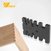 Étrier Tenon, jauge à carte, métrique et impériale, règle d'outil de mesure pour le travail du bois