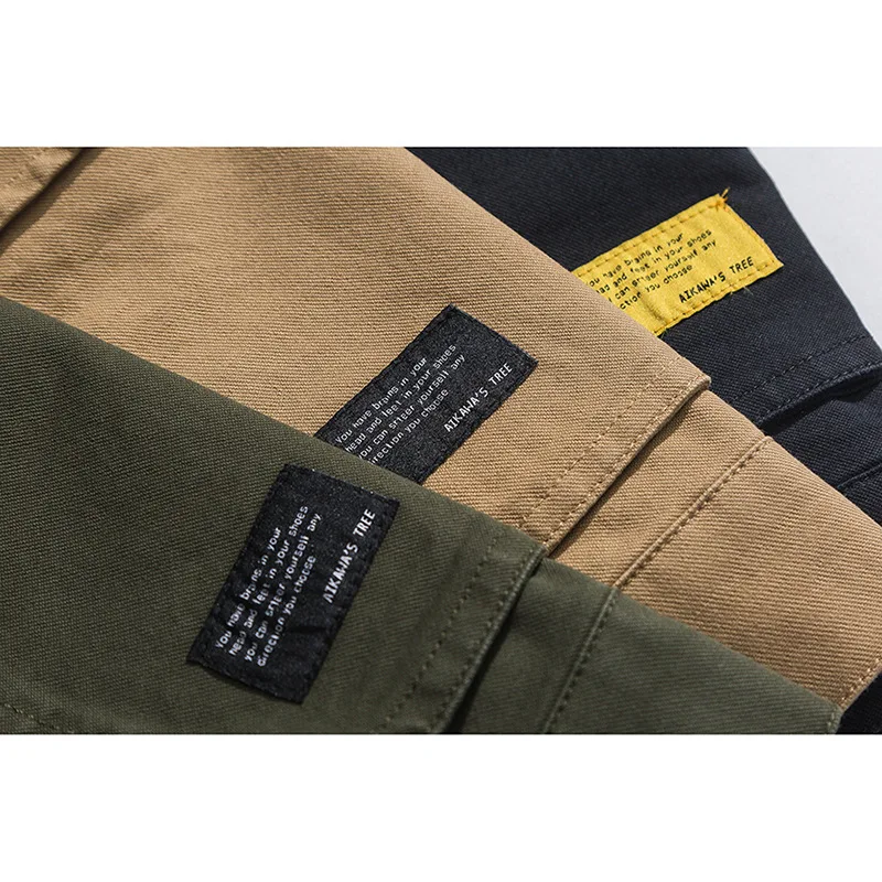 

2019 New Style Japanese-style Popular Brand Autumn MEN'S Outerwear Loose-Fit Fold-down Collar Casual Tooling Jacket Men'S Wear