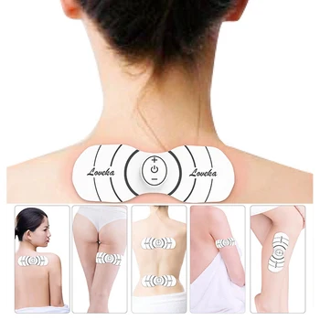 

Smart Physiotherapy Massage Stickers Cervical Pulse Acupuncture Electrotherapy Massager Muscle Dredge Massager Health Care Tool