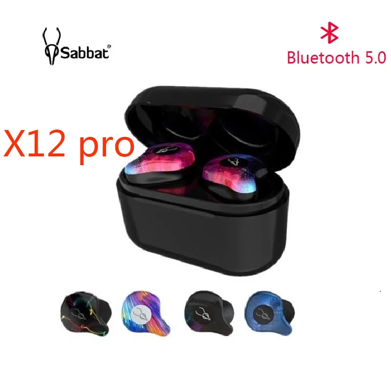 

The Newestsabbat x12 pro Charging box bluetooth wireless earphone mini Portable Invisible earphones BT5.0 Stereo surround Twins