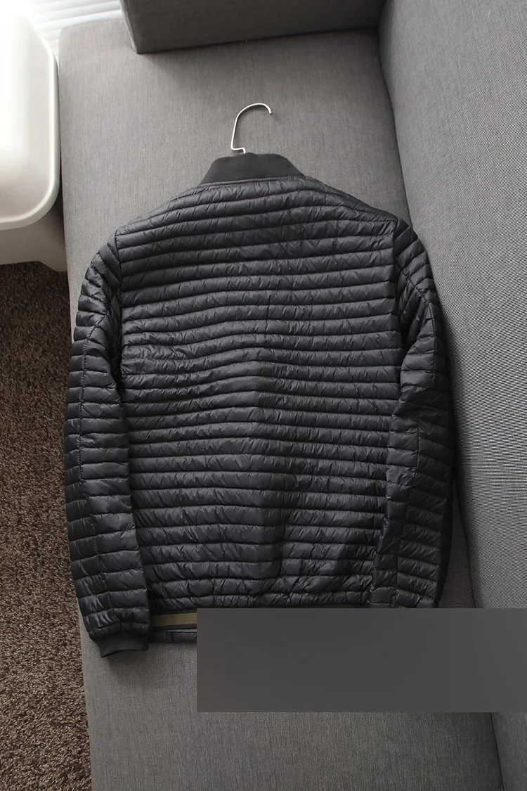 802cy This out Is Your Loss High-End мужской тонкий пуховик с воротником-стойкой