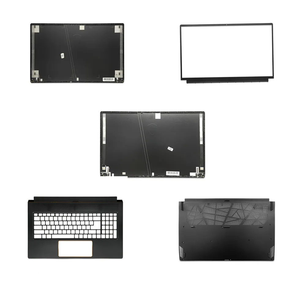 

Верхняя часть ноутбука, верхняя крышка, задняя крышка, нижняя часть ноутбука MSI GS75 Black US