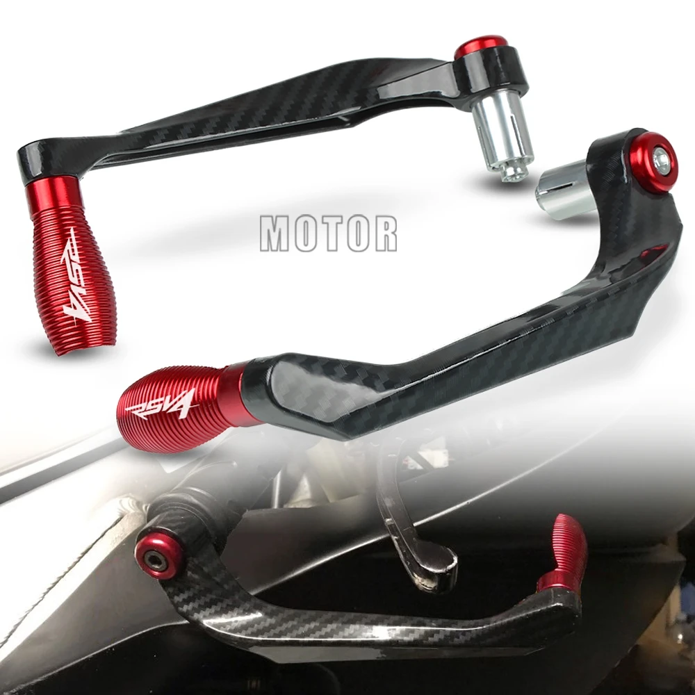 

For Aprilia RSV4/FACTORY/RSV4R/RSV4RR 2009-2019 Motorcycle 7/8" 22mm Handlebar Brake Clutch Levers Guard Protector Grip Proguard