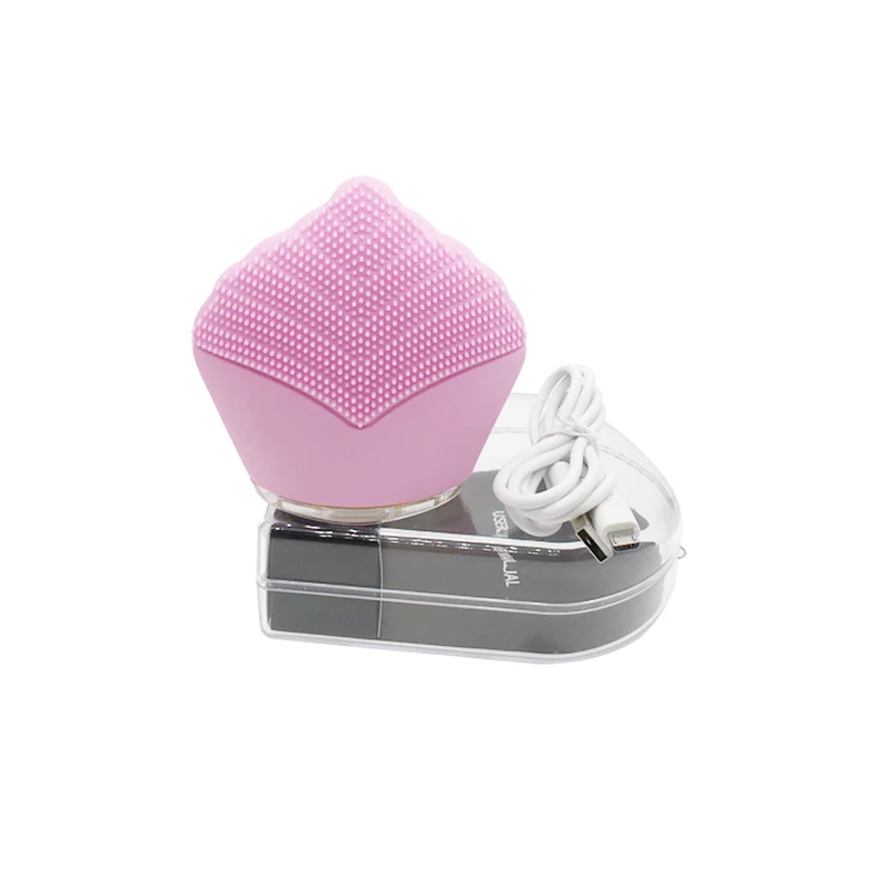 Щетка для мытья лица аккумуляторная с зарядкой от USB 1 комплект|spa massage|spa facialspa brush |