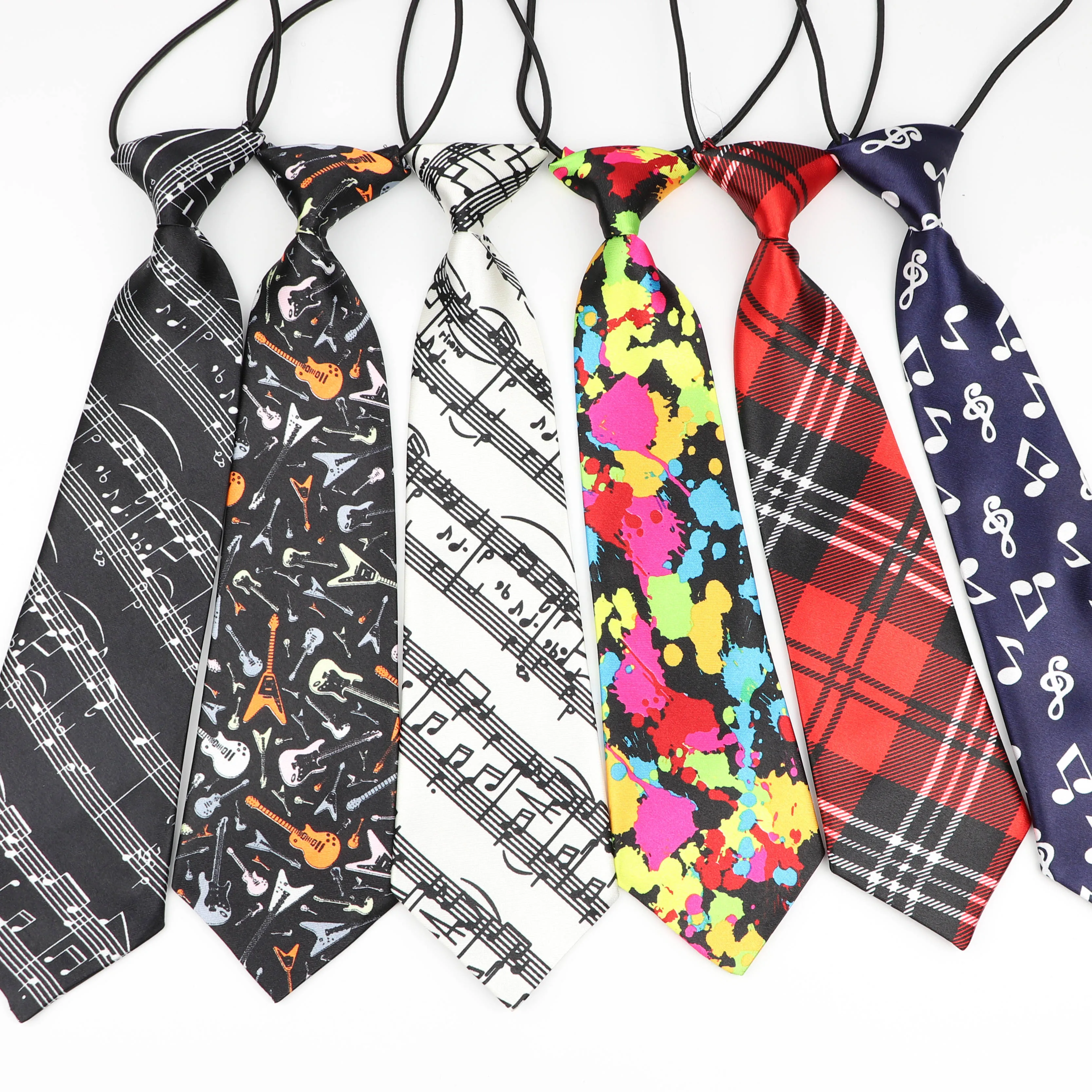 Unisex Classic Skinny Neckties for Uniform Suit Shirts Wedding Party Dances Prom