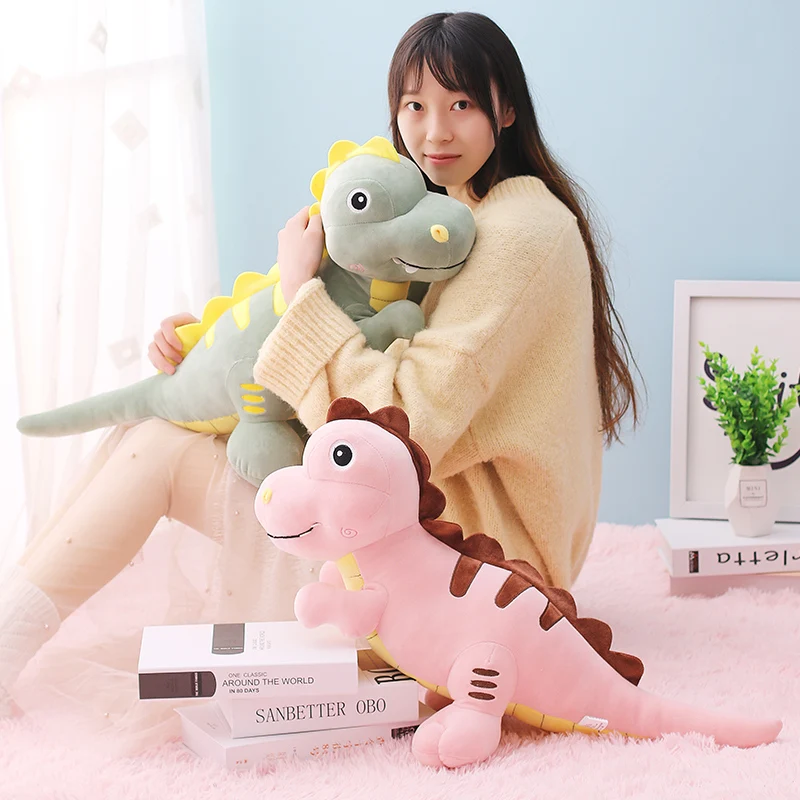 Лидер продаж Имитация Динозавра плюшевая игрушка мягкая набивная мультяшная