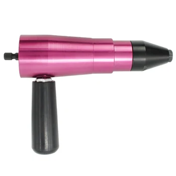 

Electric Riveter Nut Guns Riveting Tool Cordless Riveting Drill Adaptor Insert Nut Tool Metal Drill Riveting Drill Adapter