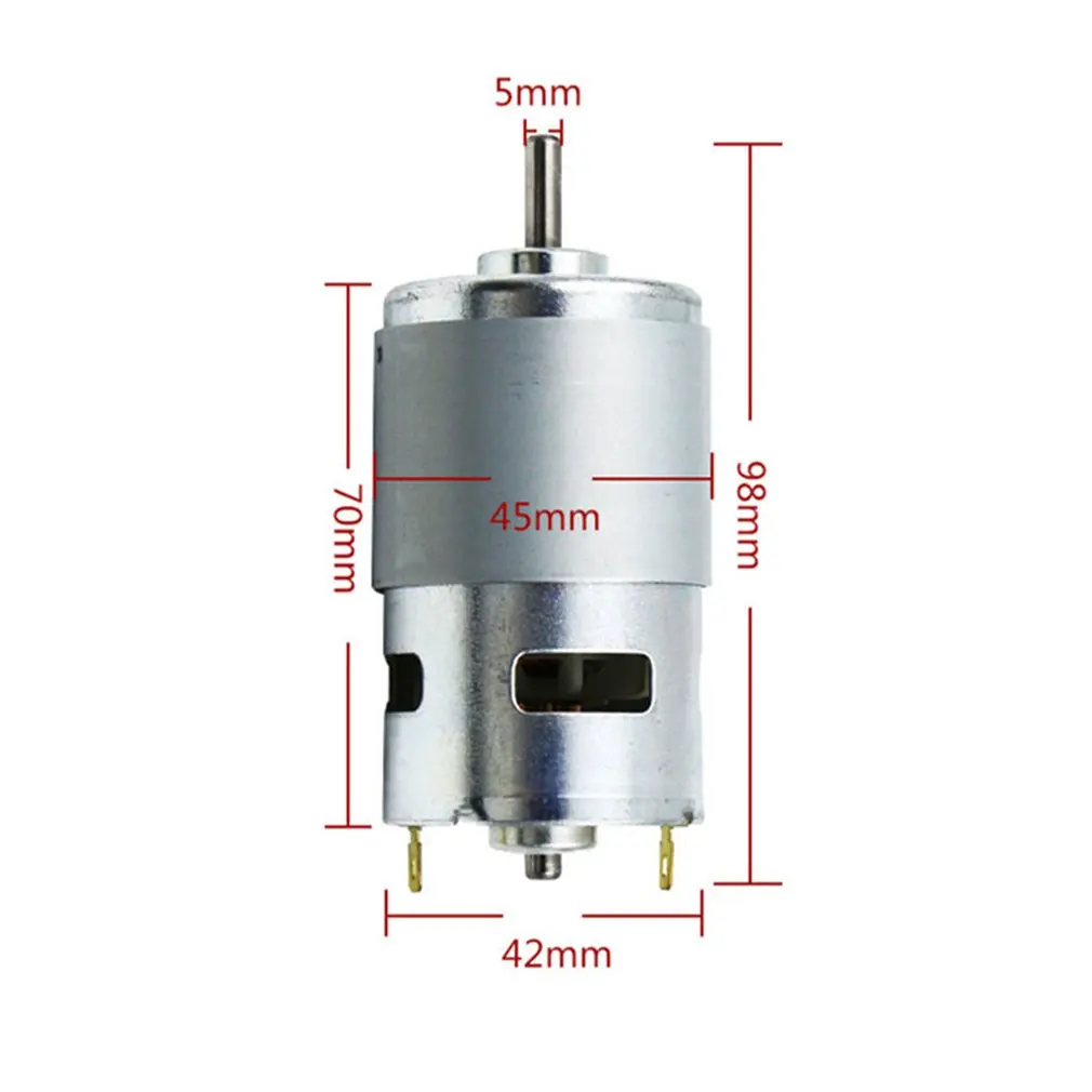 DC 12V мотор-редуктор с высоким крутящим моментом Электрический микро-редуктор скорости ed мотор эксцентриковый выходной вал микро-двигатель постоянного тока