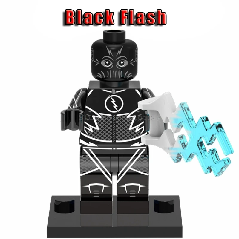 Black Flash Набор вспышек DC фигурки фильмов черная обратная вспышка Джокер Бэтмен Mera Arthur строительные блоки кирпичи игрушки Marvel Мстители Халк игрушка - Цвет: Black Flash