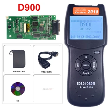 

Factory Price!!! CAN Scan D900 OBD2 OBDII Canbus Live PCM Data Code Reader Scanner Auto Code EOBD Diagnostic Tool
