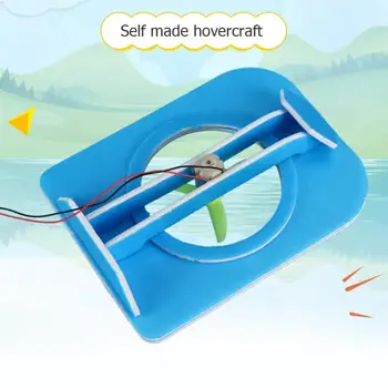 

Kids DIY Hovership Hovercraft Model Toys Students Kinetic Energy Hovercraft Kits Intellectual Material Kits Toys Supplies