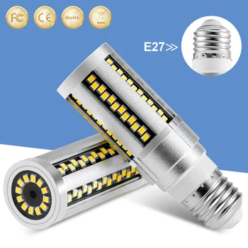 

CanLing 220V Bulb LED Corn Light E27 Bombilla 15W 20W Candle Lights LED Home Lighting Lamp Bulbs LED Chandelier 2835SMD Lampada