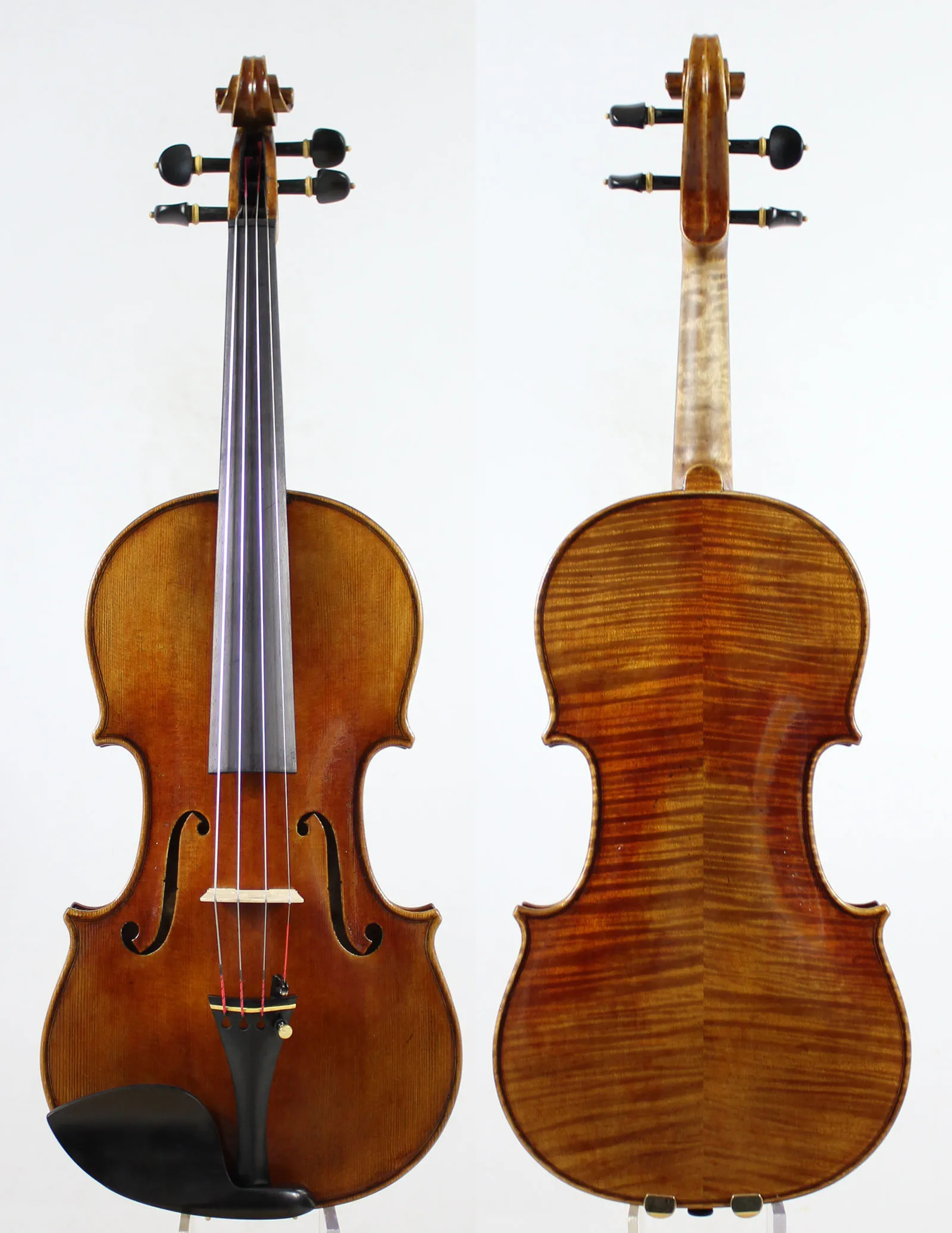 Фото Итальянский масляный лак! Отличная скрипка Stradivari в стиле Мессии 4/4! Мастер тон! №2