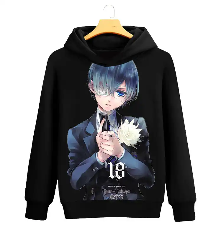 Ciel phantomhive hoodie Clearance