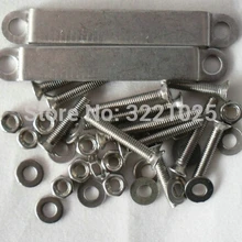 1 пара 2 шт. 1 винты 2 шт. водяное охлаждение холодная пластина специальная застежка поилка водная блок защелка из нержавеющей стали крепежный комплект