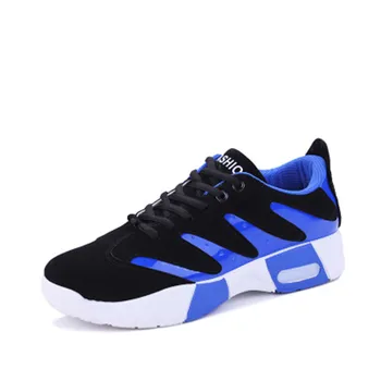 

2018 trend autumn new black canvas boy male shoes tide male British wind student shoes low shoes wild men's air cushion shoes