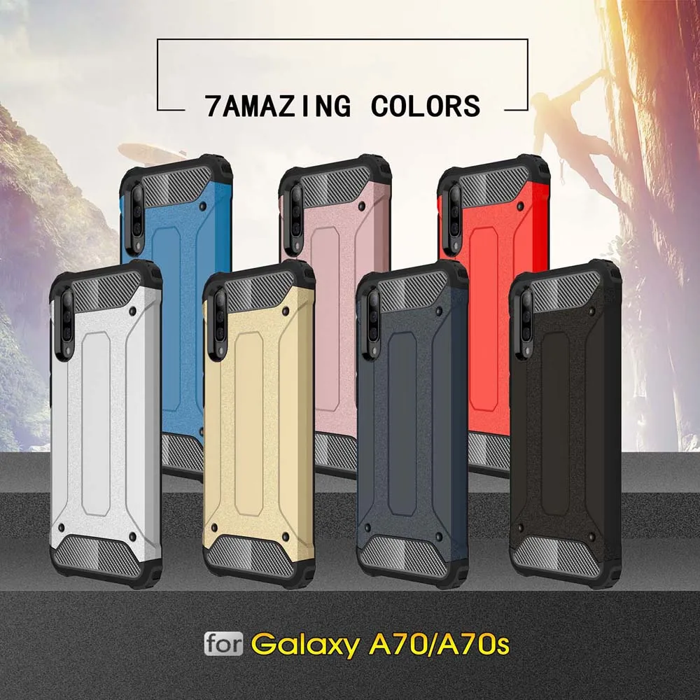 Бронированный противоударный чехол для SamSung Galaxy A70 S A90S A50 A40 A30 A20 A10 A20S A10S A20E A10E M30S M20 падение защитный чехол-накладка
