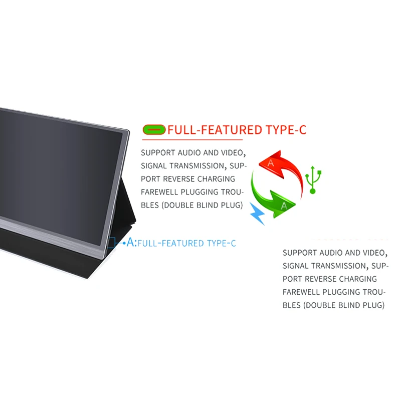 Портативный сенсорный экран 15 6 1080P USB Type C для Ps4 Switch X box игровой монитор телефона