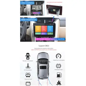 

9 Inch Touch Screen for Android 9.1 Car Radio Gps Navigation Wifi Car Lcd Hands-free Call Music Player